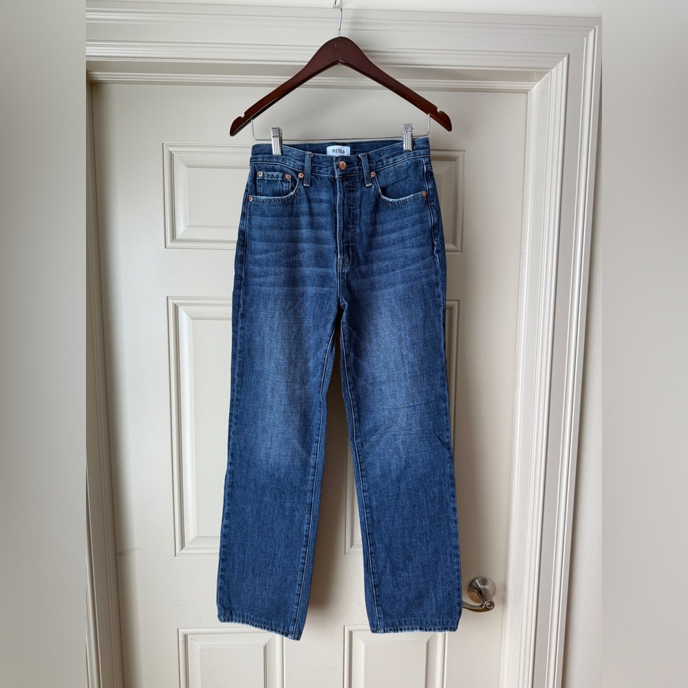 Pistola Women’s Straight Blue Jeans